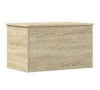 vidaXL Contenitore Portaoggetti Rovere Sonoma 60x35x35cm in Truciolato, Scatola portaoggetti, Contenitore per Indumenti, portaoggetti