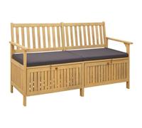 vidaXL Opslagbank 2 -Seater 148 x 63 x 84 cm Rechthoekig