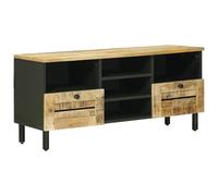 vidaXL Opslagkasten Naturel 100 x 33 x 46 cm Massief Mango Hout