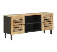 vidaXL Opslagkasten Naturel 105 x 33 x 46 cm Massief Mango Hout