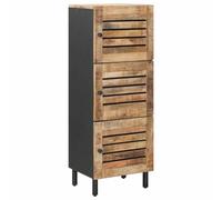 vidaXL Opslagkasten Naturel 40 x 33 x 110 cm Massief Mango Hout