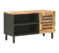 vidaXL Opslagkasten Naturel 80 x 33 x 46 cm Massief Mango Hout