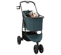 vidaXL Opvouwbare Huisdierenwagen Groen 78 x 54 x 101 cm Polyester