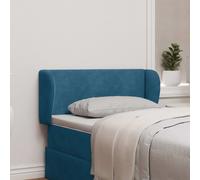 vidaXL Orecchia della Testata Blu 40 x 23 x 6 cm Velluto