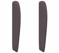 vidaXL Orecchio per testiera marrone, 80 x 23 x 6 cm, in tessuto, testiera moderna, durevole, accessorio per la camera da letto, arredamento contemporaneo, migliora l'estetica e il comfort