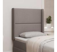 vidaXL Orecchia della Testata Talpa 80 x 16 x 4 cm Tessuto