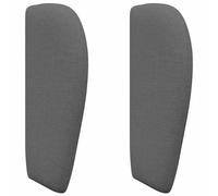 vidaXL Orecchio per testiera grigio tenue, 40 x 23 x 6 cm, tessuto,