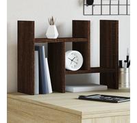 vidaXL Organizer Scrivania Rovere Marrone 34,5x15,5x35,5cm Multistrato