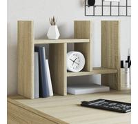 vidaXL Organizer Scrivania Rovere Sonoma 34,5x15,5x35,5 cm Multistrato
