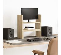 vidaXL Organizer Scrivania Rovere Sonoma 40x17x41 cm in Truciolato