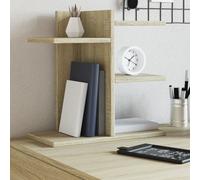 vidaXL Organizer Scrivania Rovere Sonoma 42x21,5x42 cm Multistrato