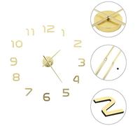vidaXL Orologio da Parete 3D in Stile Moderno 100cm XXL Oro Decorazione Muro