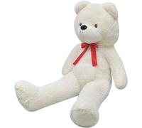 vidaXL Orsacchiotto di Peluche Bianco 242 cm