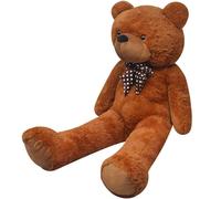 vidaXL Orsacchiotto di Peluche XXL Marrone 160 cm