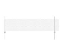 vidaXL Paletti per Recinzione 11 pz U-Channel 60 cm Acciaio Zincato