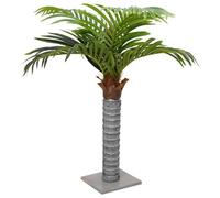vidaXL Palma Artificiale 6 Foglie 100 cm Verde