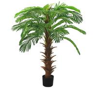vidaXL Palma Cycas Artificiale con Vaso 140 cm Verde