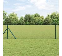 vidaXL Palo della recinzione Verde