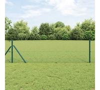 vidaXL Palo della recinzione Verde