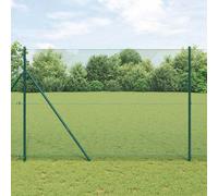 vidaXL Palo della recinzione Verde 25 x 1,6 m (rete 12 x 12 mm)