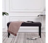 vidaXL Panca 106 cm Marrone in Similpelle
