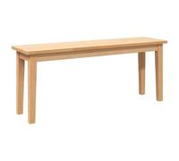 vidaXL Panca 110 cm in Legno Massello di Hevea, Panca, Panca, Panca, Panca, Panca, Panca, Panca, Panca, Panca da Interno, Panca da Ingresso