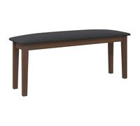 vidaXL Panca 110 cm Marrone in Legno Massello di Hevea, Panca, Panca, Panca, Panca, Panca, Panca, Panca, Panca, Panca da Interno, Panca da Ingresso