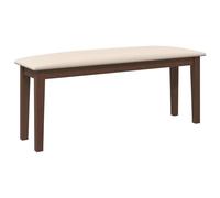vidaXL Panca 110 cm Marrone in Legno Massello di Hevea, Panca, Panca, Panca, Panca, Panca, Panca, Panca, Panca, Panca da Interno, Panca da Ingresso