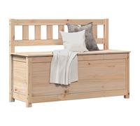 vidaXL Panca 110x41x76,5 cm in Legno Massello di Pino