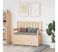 vidaXL Panca 112,5x51,5x96,5 cm in Legno Massello di Pino