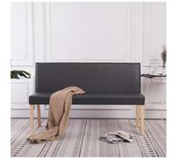VIDAXL - Panca 139,5 Cm Grigia In Similpelle