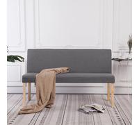 VIDAXL - Panca 139,5 Cm Grigio Chiaro In Poliestere