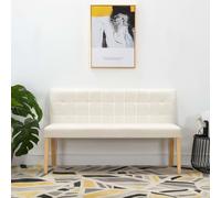 Panca 140 cm Crema in Velluto