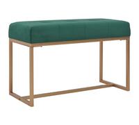 Panca 80 cm in Velluto Verde