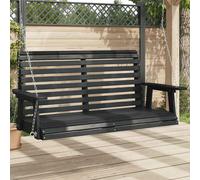 vidaXL Panca a Dondolo da Giardino Catene in Metallo in Legno di Abete