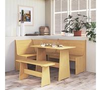 AX Panca Panchina Angolare Sala Pranzo Schienale 151x118.5x85cm Soggiorno 327246
