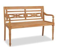 VIDAXL - Panca Batavia 120 cm in Teak