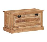vidaXL Panca con Scarpiera 85x40x45 cm in Legno Massello di Acacia