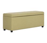 VIDAXL - Panca Con Vano Portaoggetti 116 Cm Verde In Poliestere
