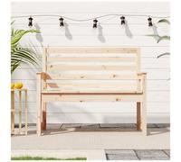 VIDAXL - Panca da Giardino 109x48x91,5 cm in Legno Massello di Pino