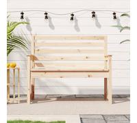 VIDAXL - Panca da Giardino 109x48x91,5 cm in Legno Massello di Pino