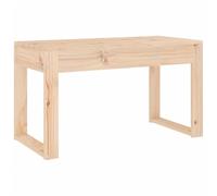 vidaXL Panca da Giardino 80x38x45 cm in Legno Massello di Pino