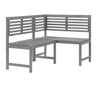 VIDAXL - Panca da Giardino ad Angolo 140 cm Legno Massello Acacia