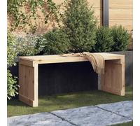 vidaXL Panca da Giardino Estensibile 212,5x40,5x45 cm Massello Pino