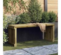 vidaXL Panca da Giardino Estensibile 212,5x40,5x45 cm Pino Impregnato