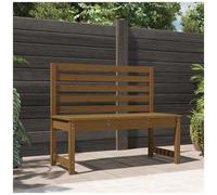vidaXL Panca da Giardino Ambra 109 cm in Legno Massello di Pino