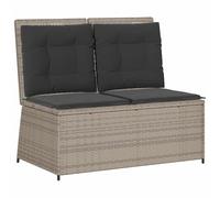 vidaXL Panca da Giardino per Esterni, Seduta reclinabile per Patio, mobili da terrazza Moderni, Lounge Versatile per Il Balcone, Posto in Giardino