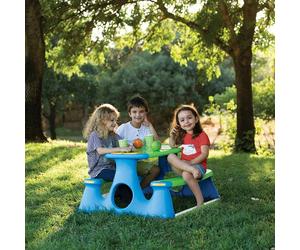 vidaXL Panca da Picnic per Bambini 89,5x84,5x48 cm in Polipropilene