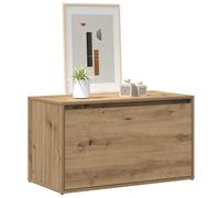 vidaXL Panca Ingresso 80x40x45 cm Rovere Artigianale Legno Multistrato, Panca, Panca Ingresso, Panca portaoggetti, Panca da corridoio