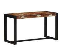 vidaXL Panca Multicolore 80x35x45 cm in Legno Massello Recupero